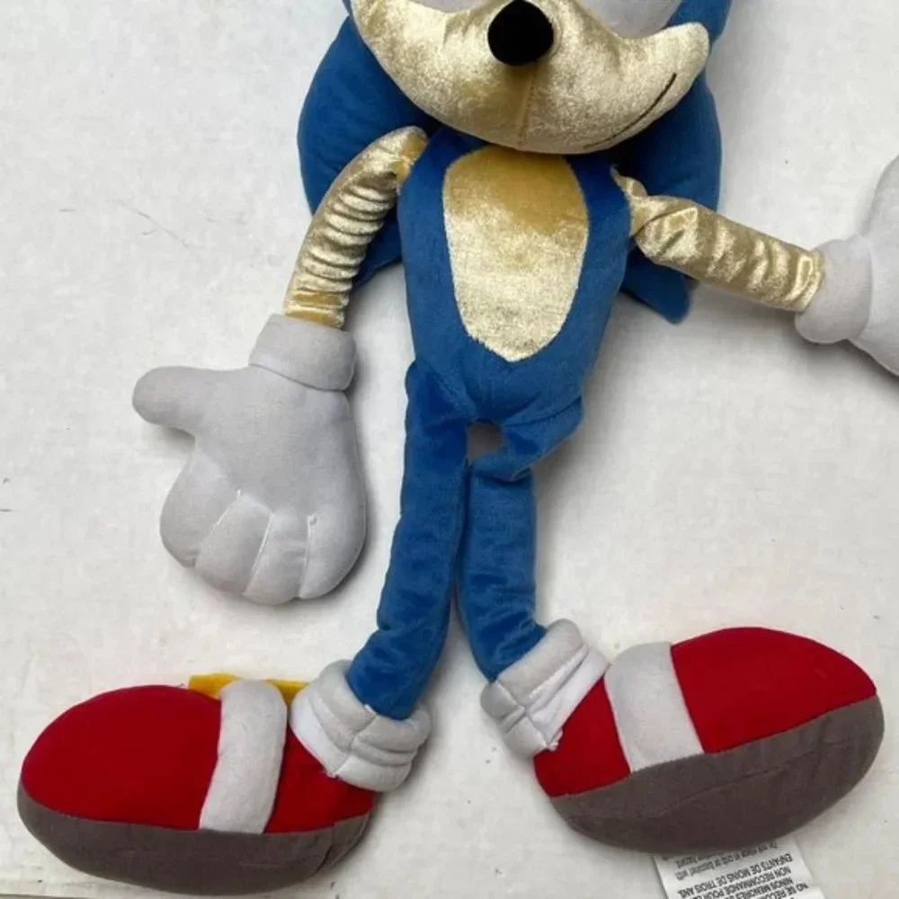 Sonic‎ the Hedgehog Plush Stuffed Animal Kids Toy Comfort 24 Inches Red Gift
